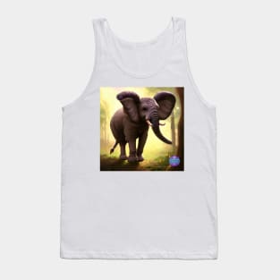 CUTE ELEPHANT Tank Top